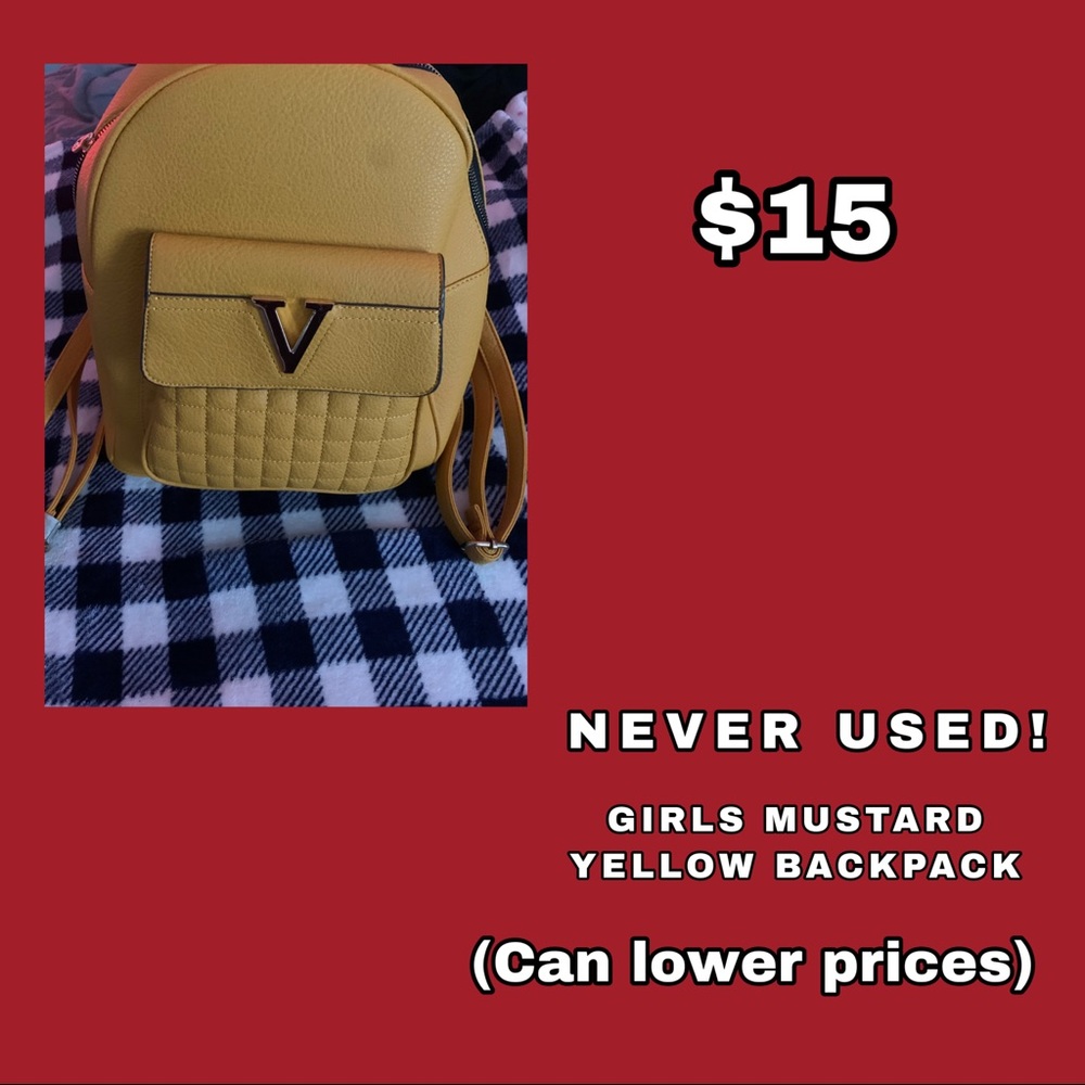 YELLOW BACKPACK